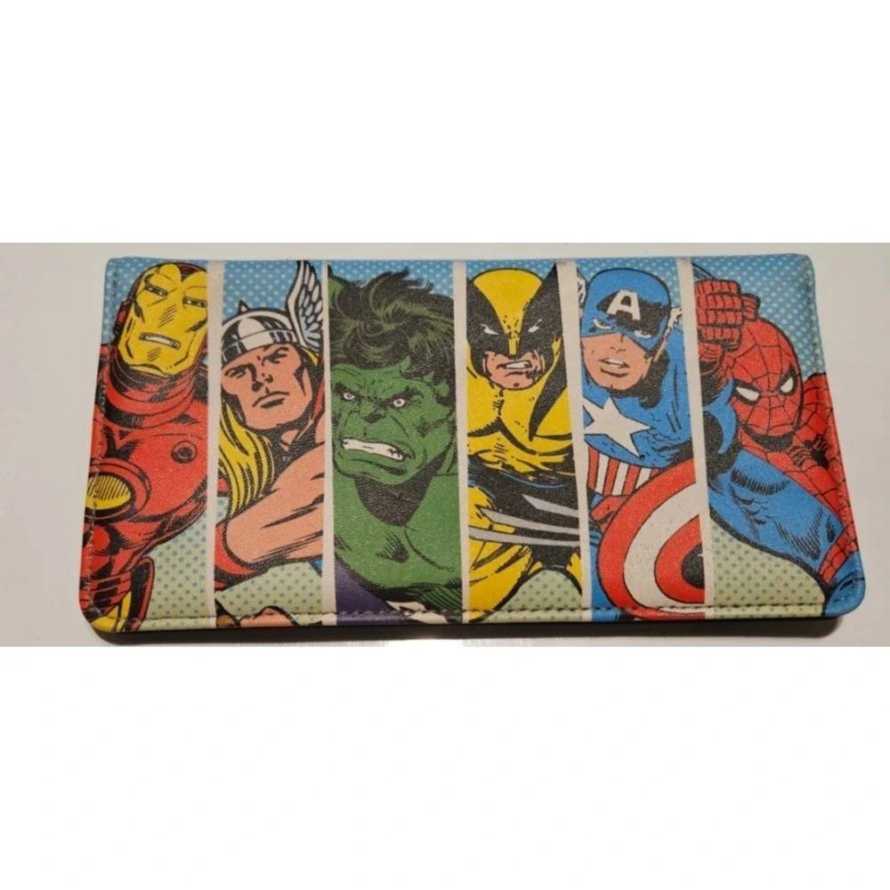 Marvel Comics Fantastic Four X-Men Checkbook Superheroes Comic Book Style - Picture 2 of 2